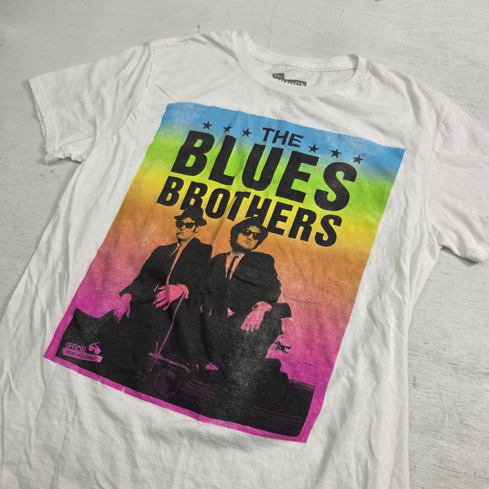 The Blues Brothers Official Movie‎ Merch Men's Retro Band Poster T Shirt Size M - Picture 3 of 7